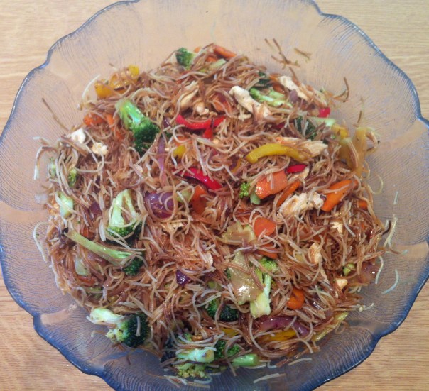 Vermicelli Salad-finishd product