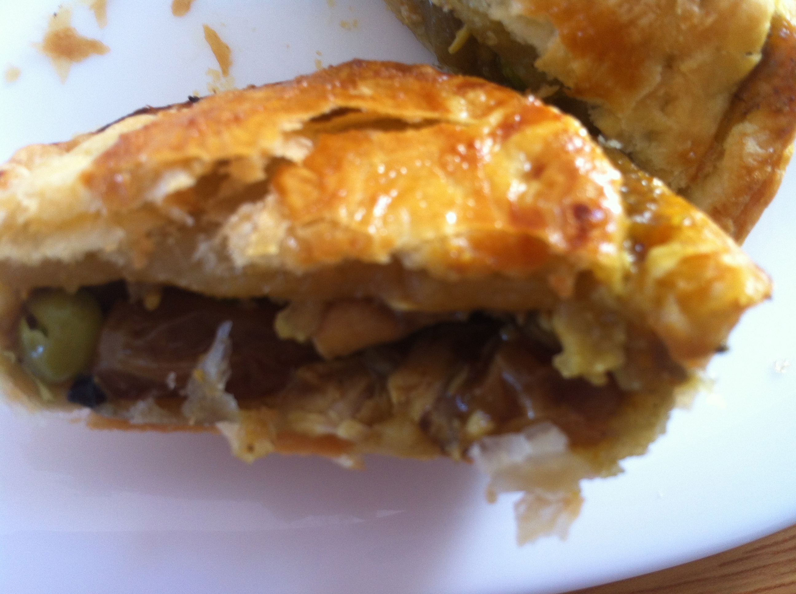 Spicy Curried Chicken Mini Pie-Finished Product